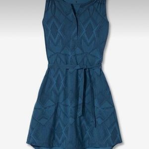 Royal Robbins Spotless Traveler Tank Dress Blue XL